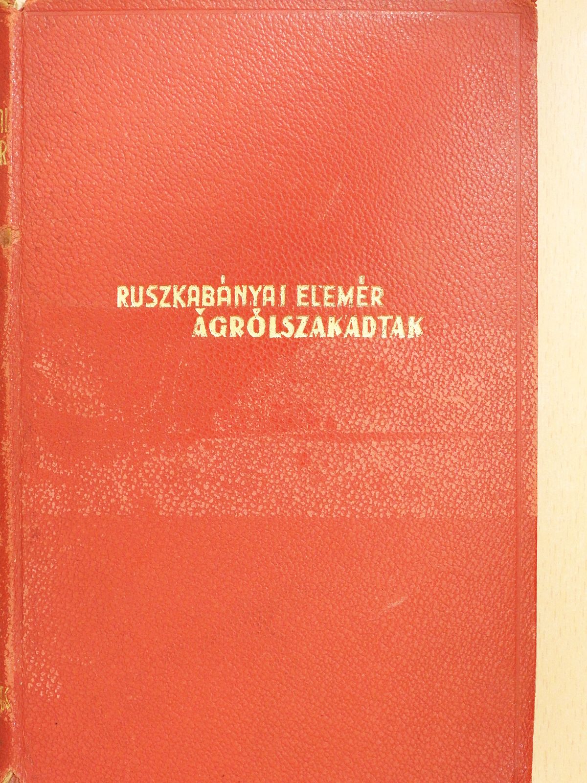 Ruszkabányai Elemér - Ágrólszakadtak (aláírt példány) [antikvár]