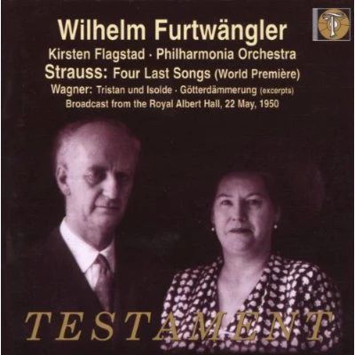STRAUSS R., WAGNER - FOUR LAST SONGS - TRISTAN UND ISOLDE - GÖTTERDAMMERUNG CD FLAGSTAD, FURTWANGLER