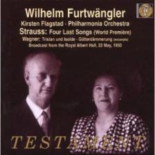 STRAUSS R., WAGNER - FOUR LAST SONGS - TRISTAN UND ISOLDE - GÖTTERDAMMERUNG CD FLAGSTAD, FURTWANGLER
