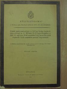 Böckh János - Jelentés puszta-szent-györgyi és tetétleni Darányi Ignácz dr. földmívelésügyi m. kir. Miniszter Úr Ő Nagyméltóságához, az 1897. évi augusztus 29-től szeptember 5-éig Szent-Pétervárott megtartott VII-ik nemzetközi  [antikvár]