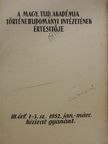 Koroljuk V.-Miller L. - A Magyar Tudományos Akadémia Történettudományi Intézetének értesítője 1952. jan-márc. [antikvár]
