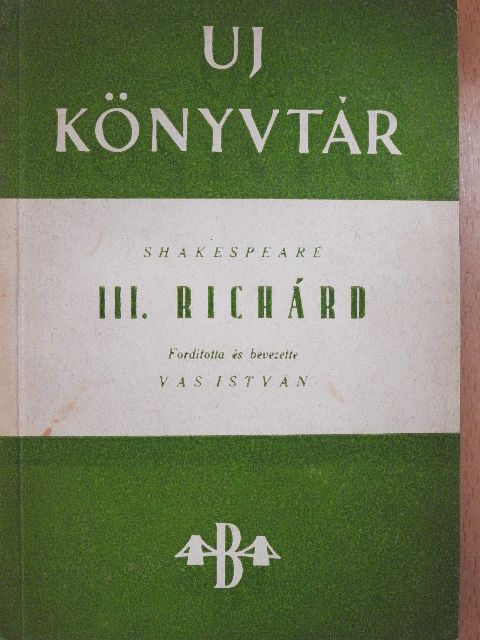 Shakespeare - III. Richárd [antikvár]