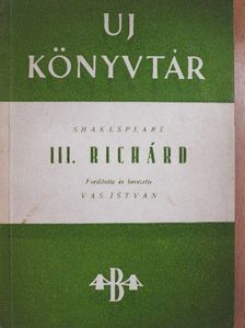 Shakespeare - III. Richárd [antikvár]