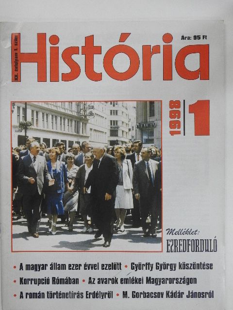 Bárdos Edith - História 1998/1. [antikvár]