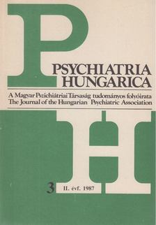 Dr. Szilárd János, Dr. Buda Béla - Psychiatria Hungarica 1987/3. [antikvár]