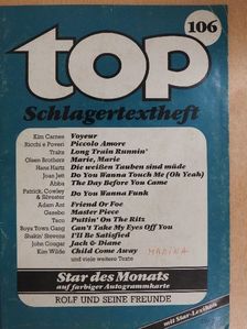 Adam Ant - Top Schlagertextheft 106 [antikvár]
