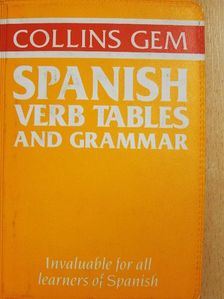 Spanish Verb Tables and Grammar [antikvár]