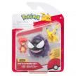 Pokémon: 3 db-os figura csomag - Magby, Pikachu, Gastly
