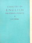 J. O. Judd - Exercises in English for Foreign Students [antikvár]