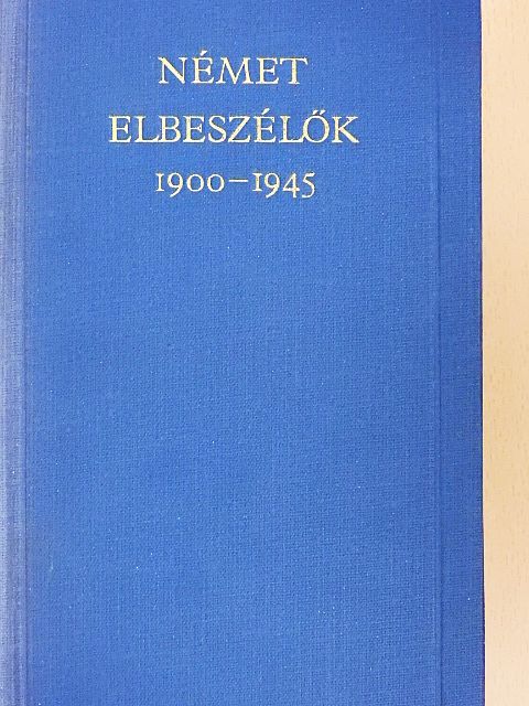 Alfred Döblin - Német elbeszélők [antikvár]