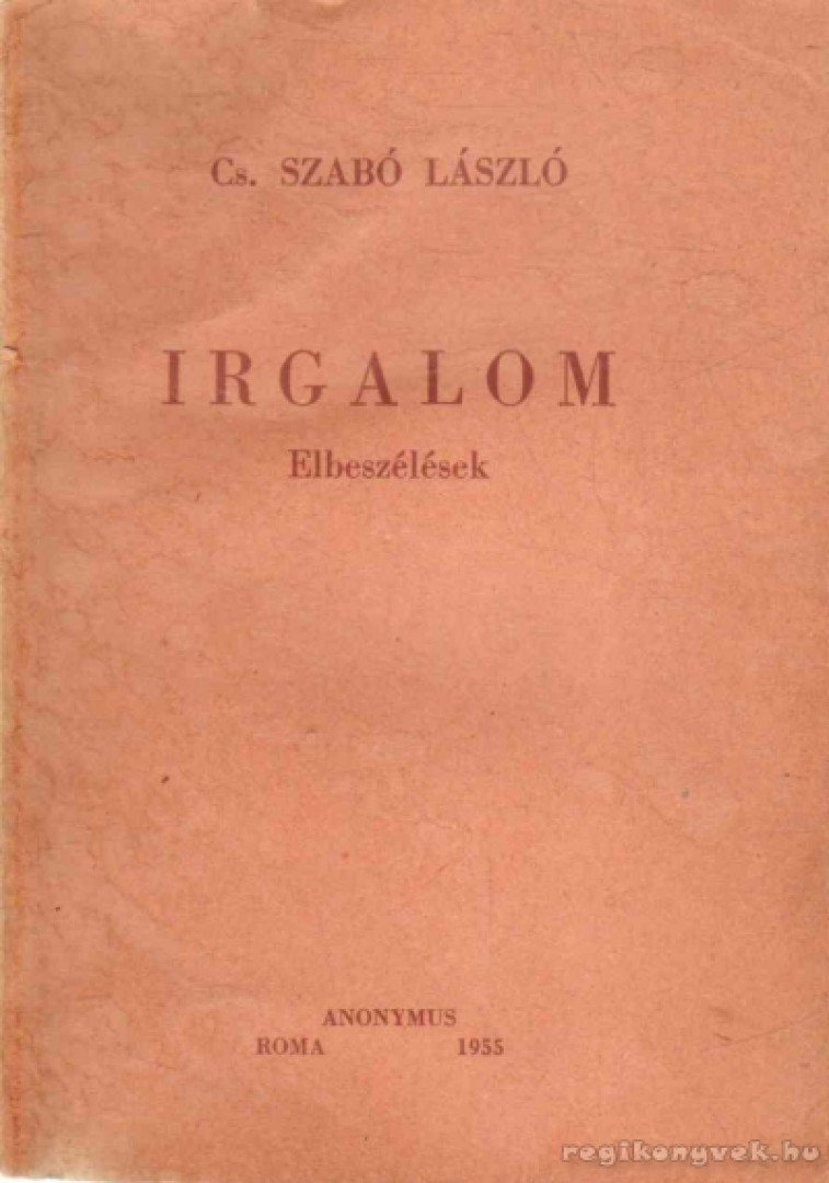 Cs. Szabó László - Irgalom [antikvár]