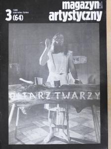 Andrzej Oseka - Magazyn artystyczny czerwiec/lipiec 1989 [antikvár]