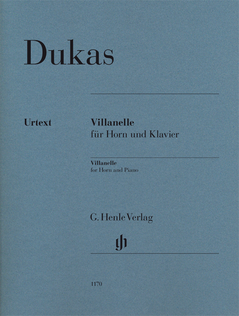 DUKAS - VILLANELLE FÜR HORN UND KLAVIER