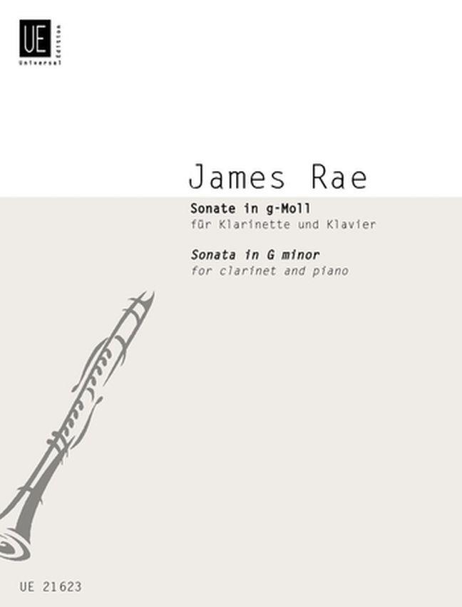 RAE, JAMES - SONATE IN g-MOLL FÜR KLARINETTE UND KLAVIER