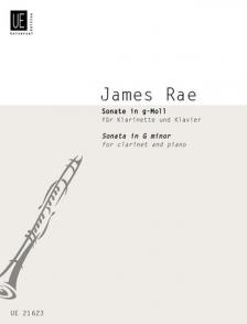 RAE, JAMES - SONATE IN g-MOLL FÜR KLARINETTE UND KLAVIER