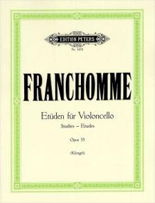 FRANCHOMME - ETÜDEN FÜR VIOLONCELLO OP.35 (KLENGEL)