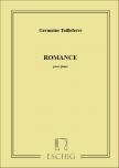 TAILLEFERRE, GERMAINE - ROMANCE - POUR PIANO