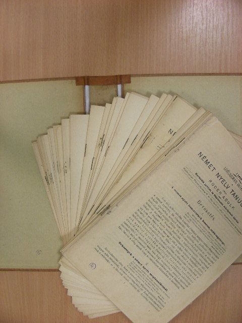 Róder Adolf - Levélszerinti oktatás a német nyelv magánúton való tanulására 1-40. [antikvár]