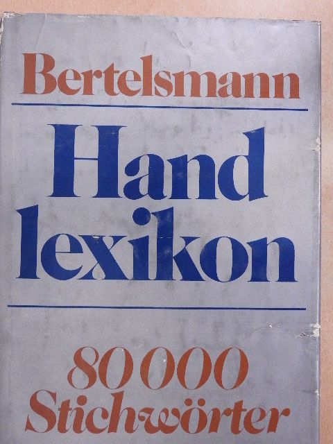 Bertelsmann Handlexikon [antikvár]