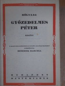 Ole Edward Rölvaag - Győzedelmes Péter [antikvár]