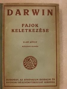 Charles Darwin - Fajok keletkezése természetes kiválasztás útján I. (töredék) [antikvár]
