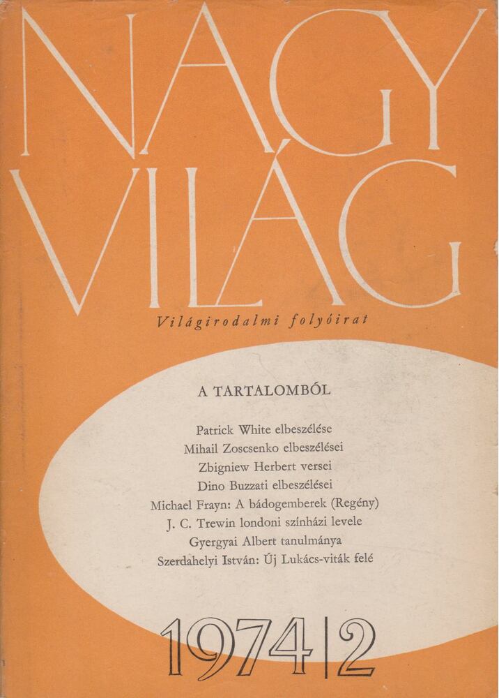 KÉRY LÁSZLÓ - Nagyvilág 1974/2. [antikvár]
