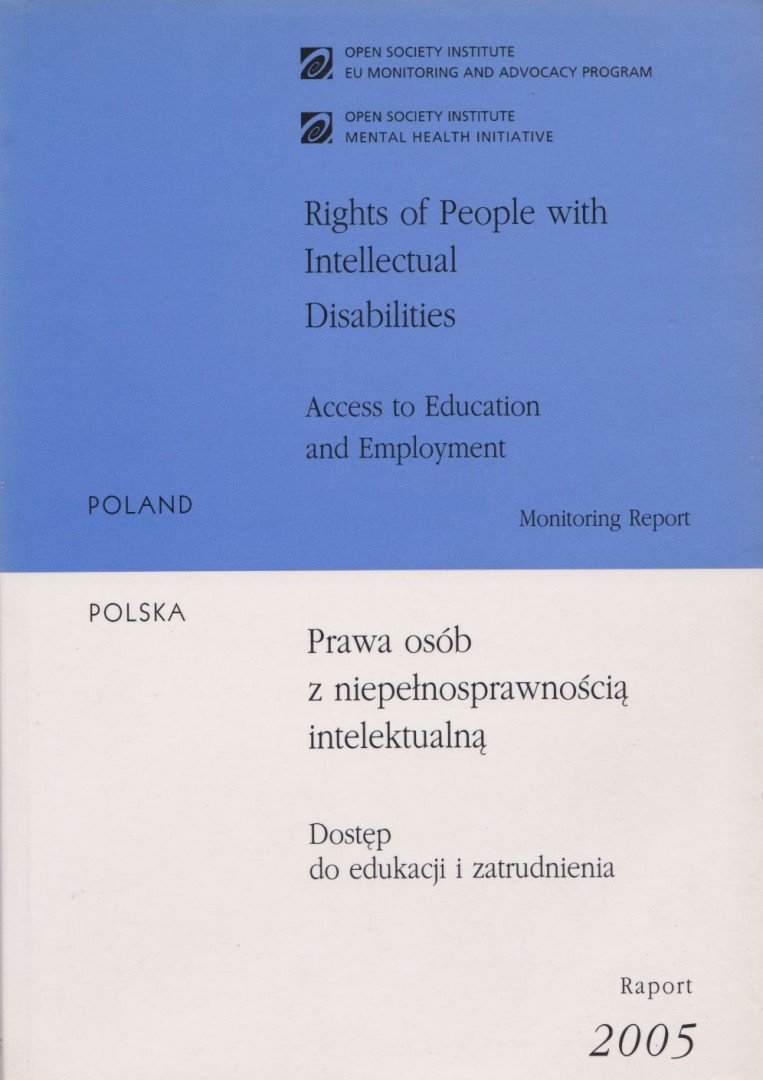 Rights of People with Intellectual Disabilities - Poland [antikvár]