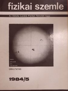 Almár Iván - Fizikai Szemle 1984. május [antikvár]