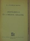 J. J. Wilhelm Heinse - Ardinghello és a boldog szigetek [antikvár]