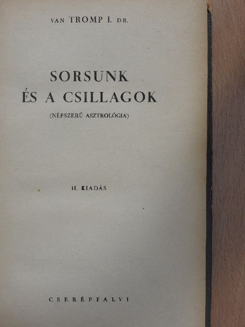 Dr. van Tromp I. - Sorsunk és a csillagok [antikvár]