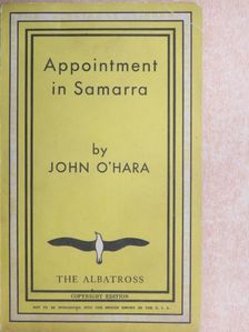 John O'Hara - Appointment in Samarra [antikvár]