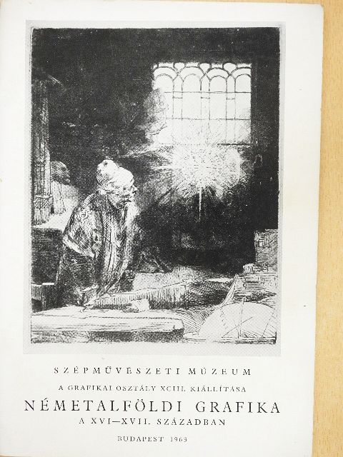 Gerszi Teréz - Németalföldi grafika a XVI-XVII. században [antikvár]