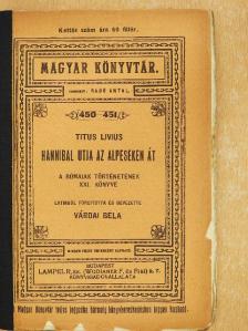 Titus Livius - Hannibal útja az Alpeseken át [antikvár]