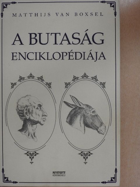 Matthijs van Boxsel - A butaság enciklopédiája [antikvár]