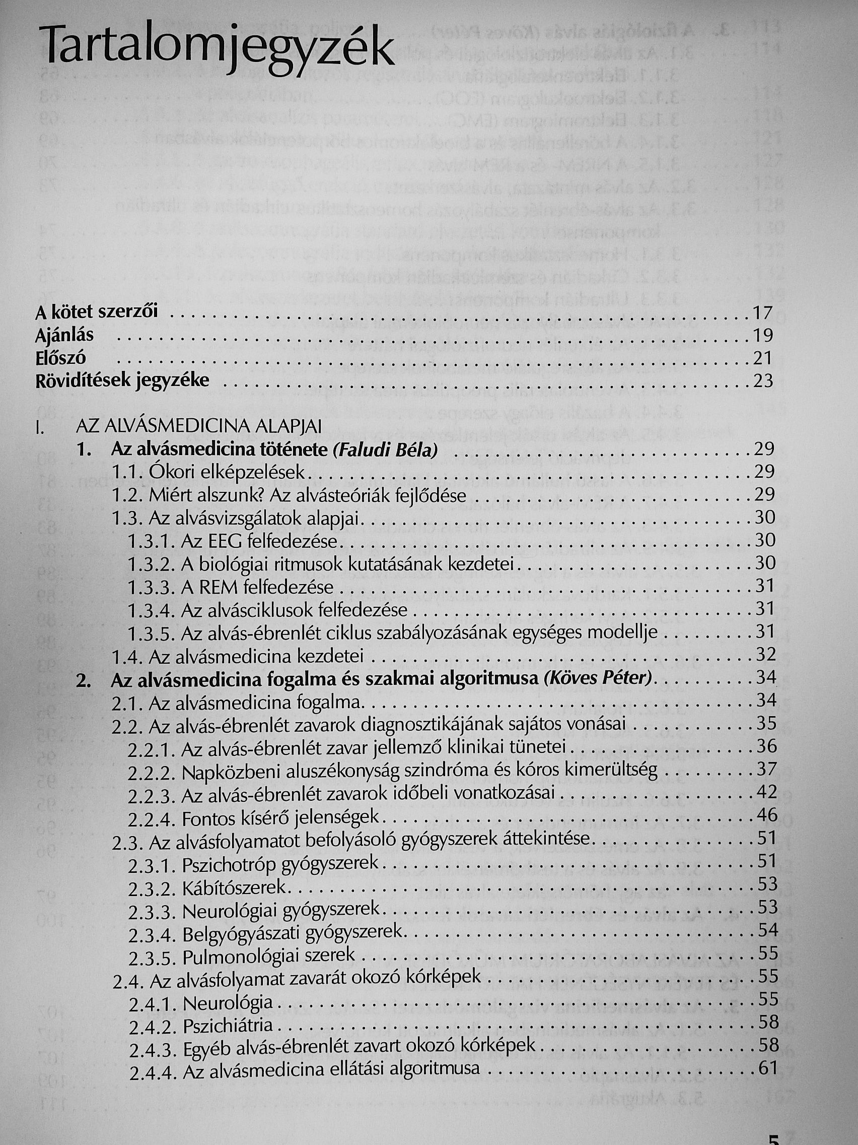 Benedek Pálma - Az alvásmedicina kézikönyve [antikvár]