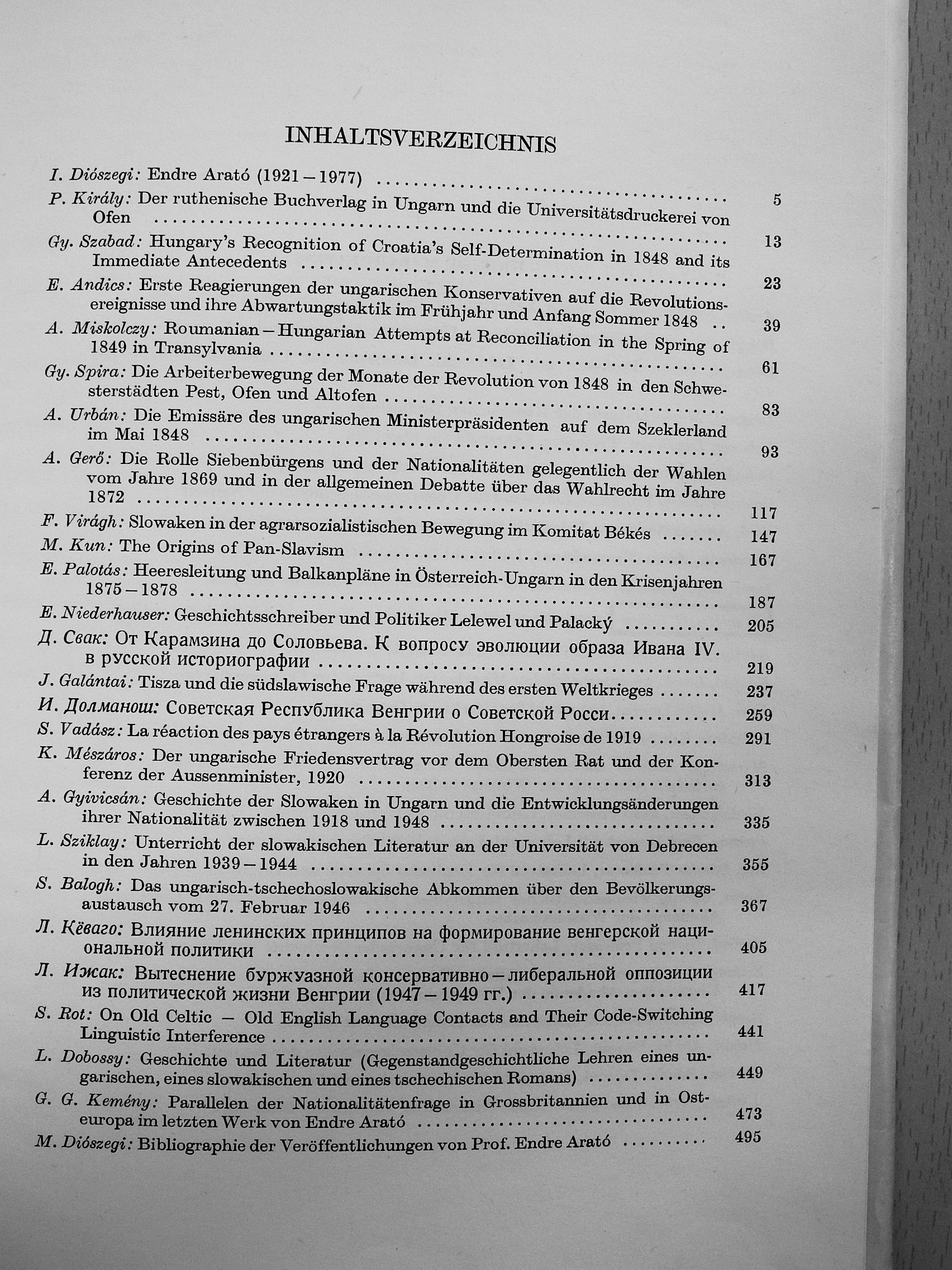 Andics Erzsébet - Gedenkschrift Endre Arató [antikvár]