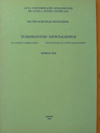 Abderrahim Taleb Bendiab - Tudományos szocializmus Tomus XIX. [antikvár]
