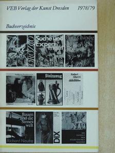 VEB Verlag der Kunst Dresden - Buchverzeichnis 1978/79 [antikvár]