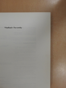Vladimir Favorsky [antikvár]