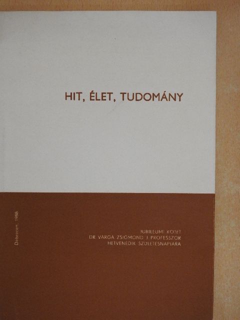 Dr. Lenkey István - Hit, élet, tudomány [antikvár]