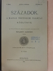 Á. A. - Századok 1896. november 15. [antikvár]