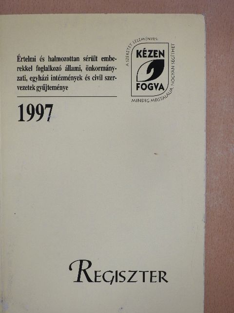Regiszter 1997 [antikvár]