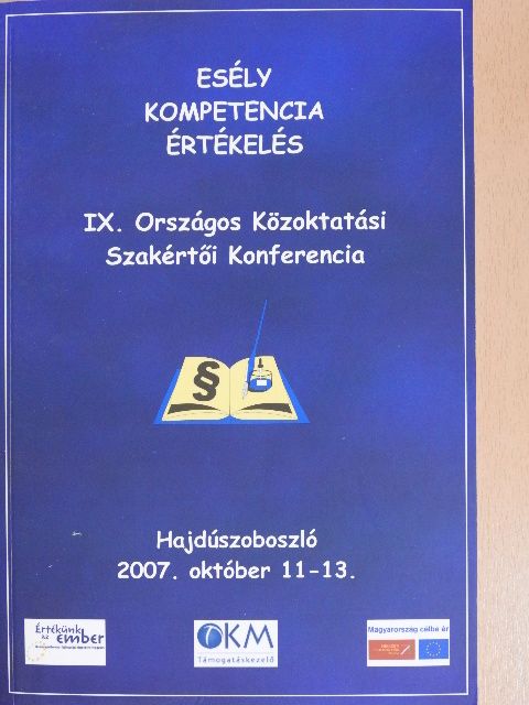 Bakonyi László - IX. Országos Közoktatási Szakértői Konferencia [antikvár]