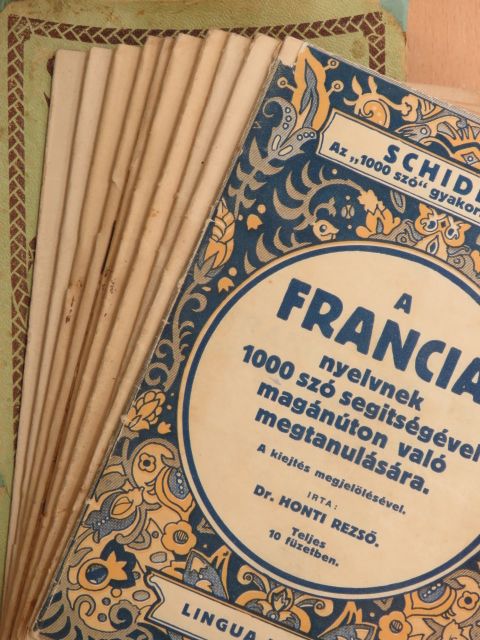Schidlof - Schidlof gyakorlati módszere - Francia 1-10. füzet [antikvár]