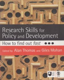 Alan Thomas, Giles Mohan - Research Skills for Policy and Development [antikvár]