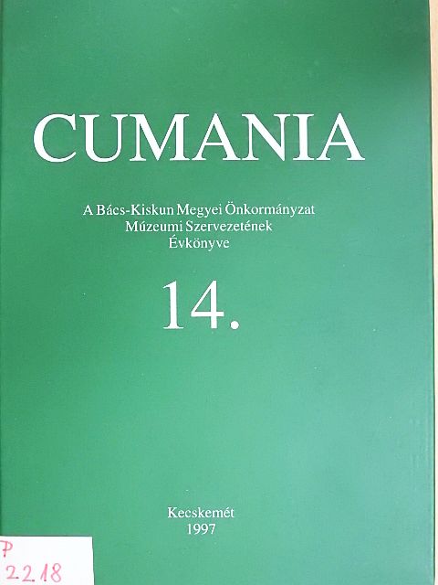 Bereznai Zsuzsanna - Cumania 14. [antikvár]
