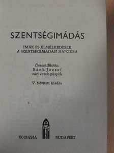 Szentségimádás [antikvár]