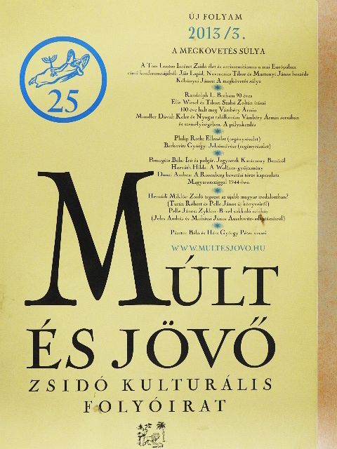 Berkovits György - Múlt és Jövő 2013/3. [antikvár]