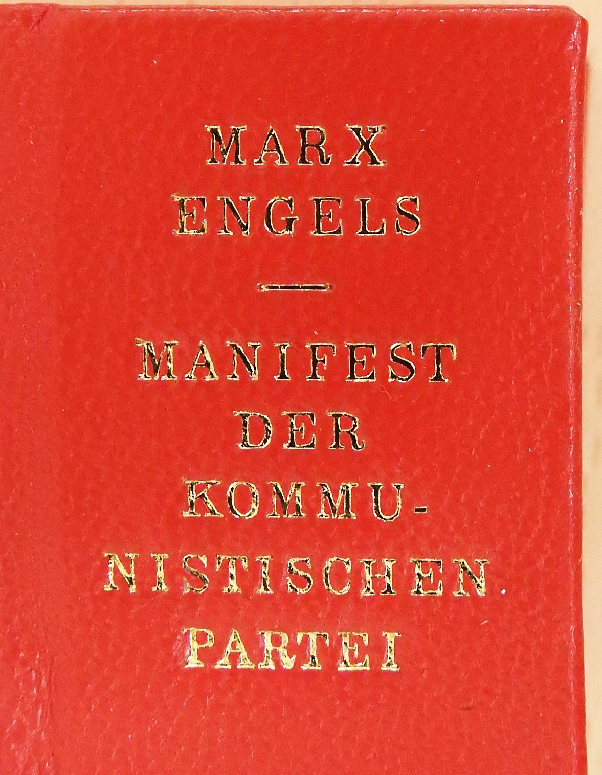 Friedrich Engels - Manifest der Kommunistischen Partei (minikönyv) [antikvár]