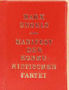Friedrich Engels - Manifest der Kommunistischen Partei (minikönyv) [antikvár]